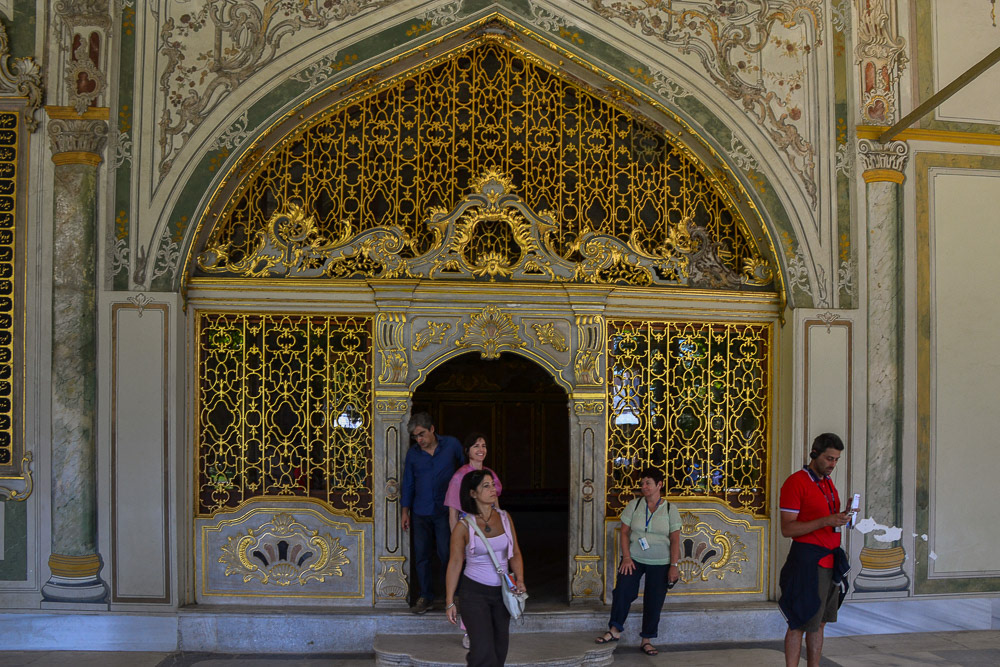 Entrance to the sultan's harem.
