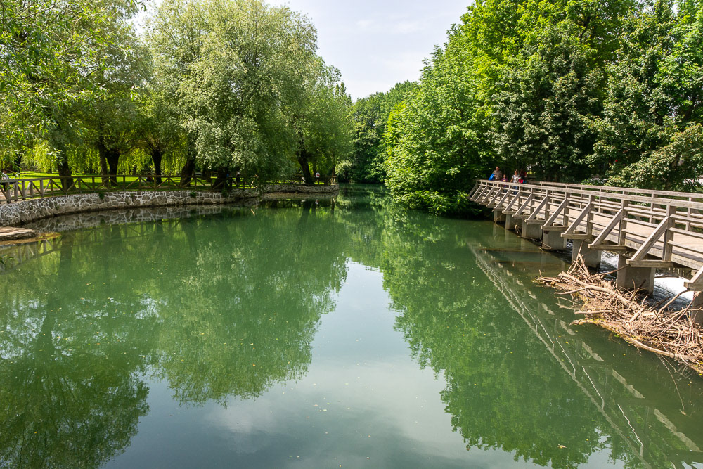 The river Pivka Ponor