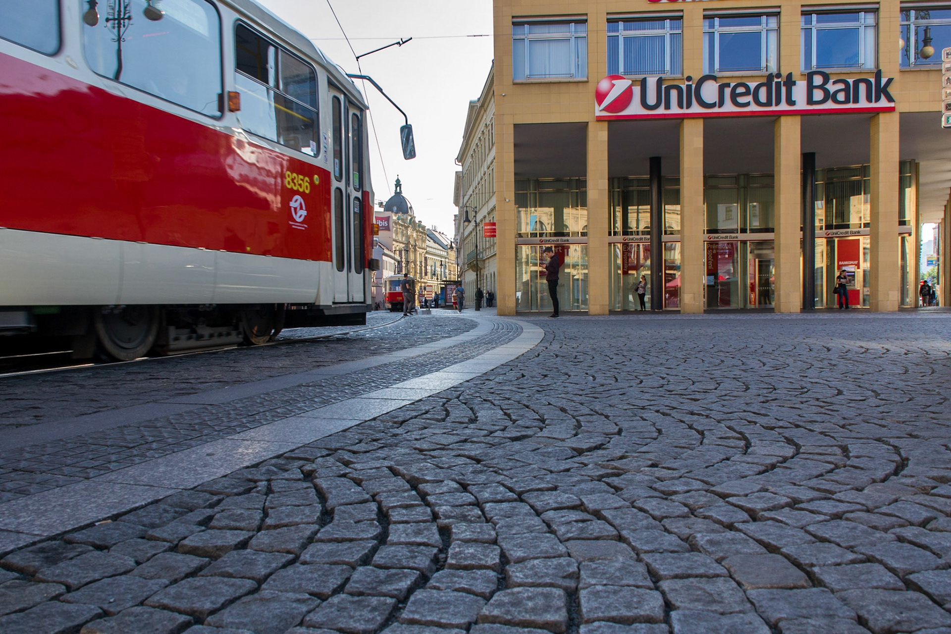 Inter-twining circular patterns of the Cobblestone paving in the Old Town are intriguing.