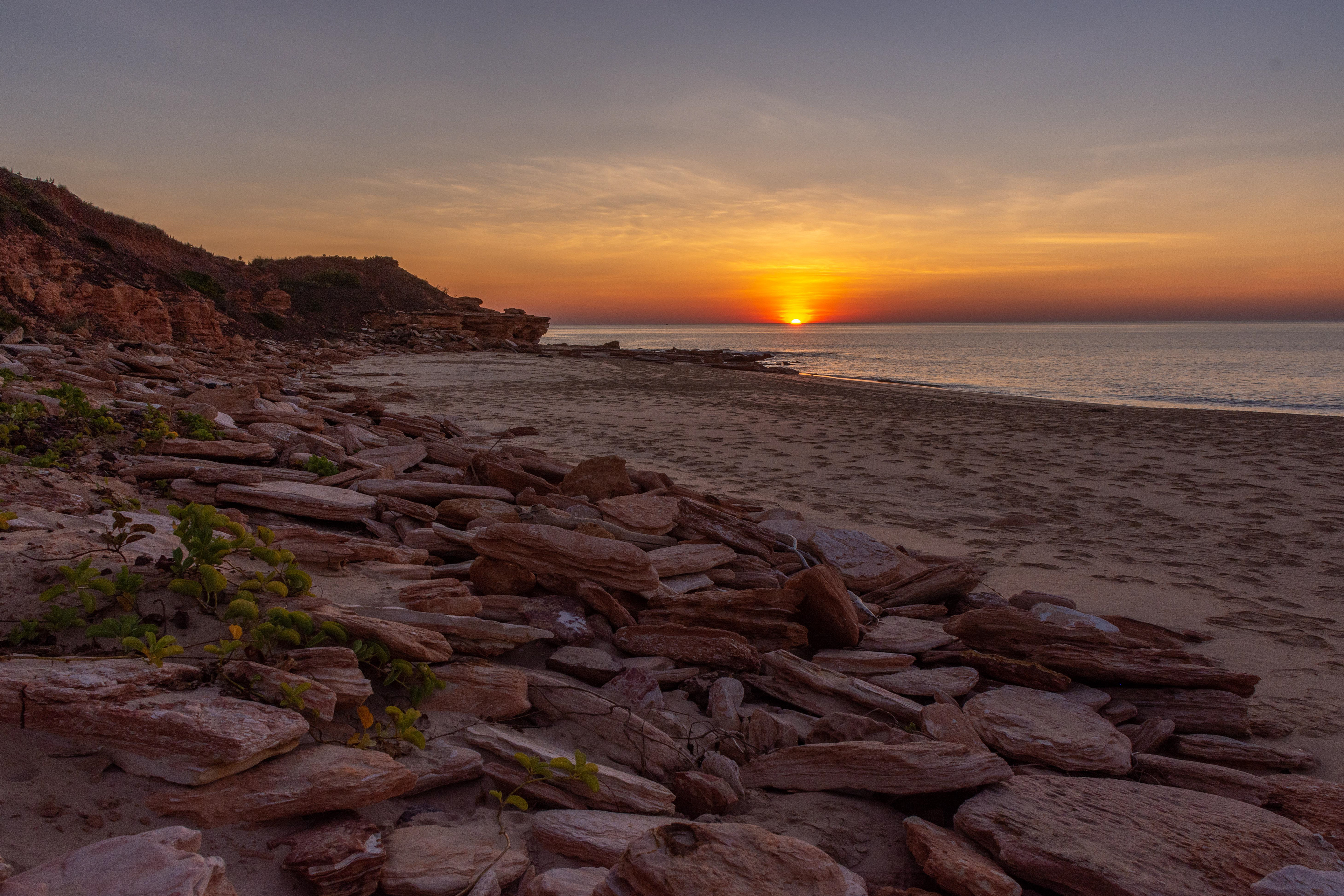 ............ sunset colours