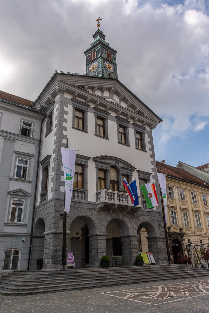 Old Town Hall fronts the Old Square.