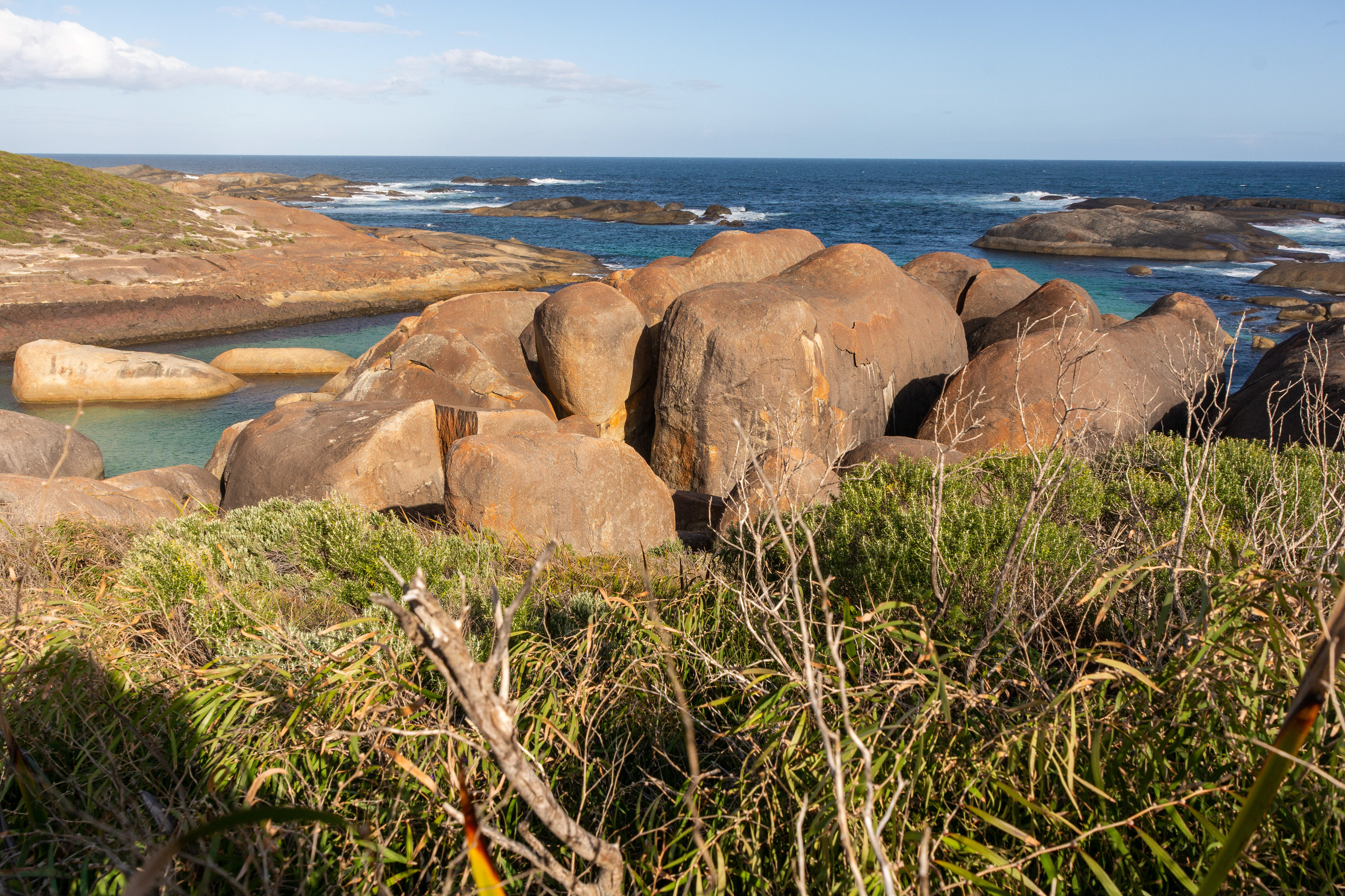 Elephant Rocks in Elephant Cove, William Bay NP