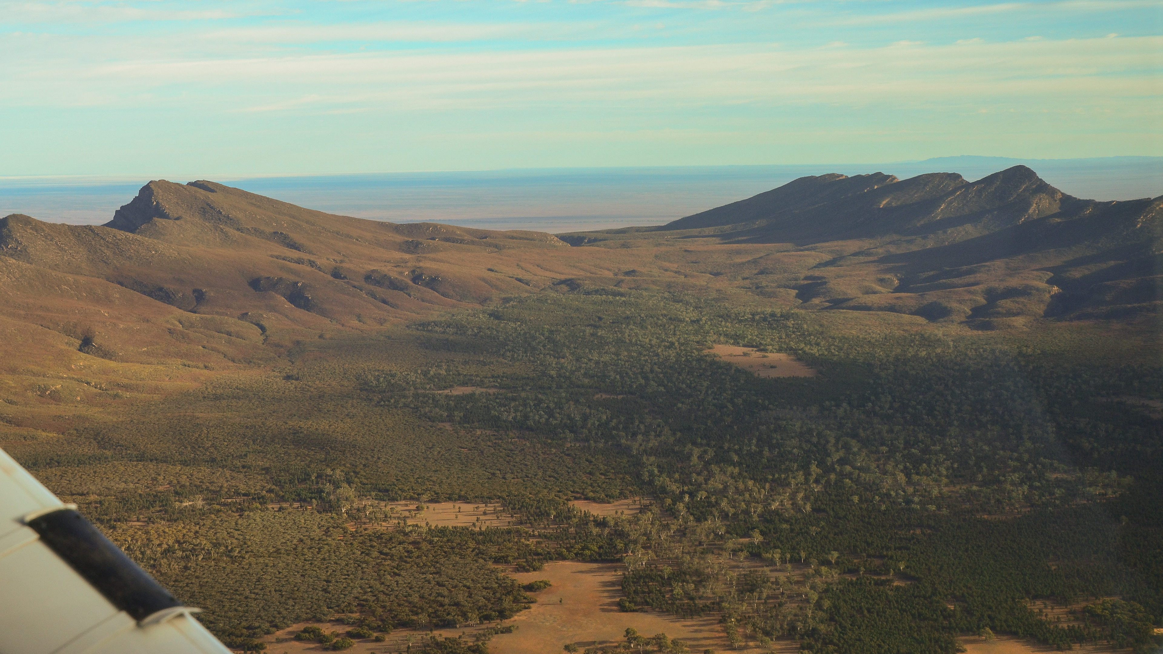 A closer look at the Wilpena Pound interior.