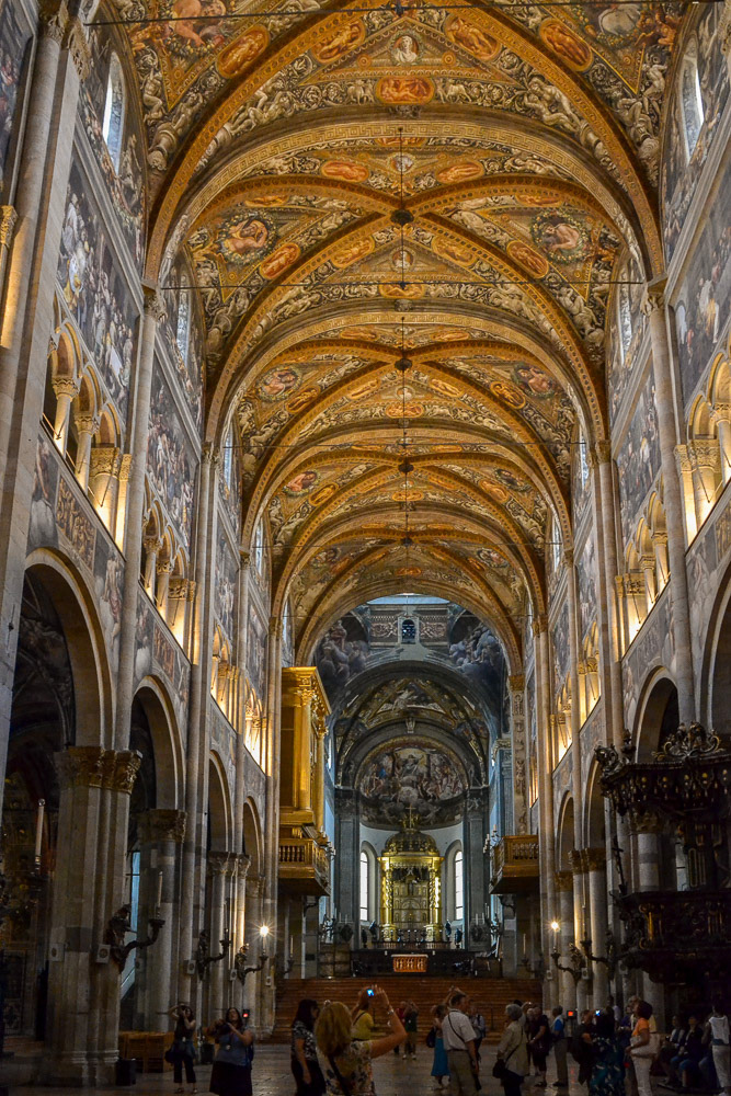 Exquisite interior of the cathedral.