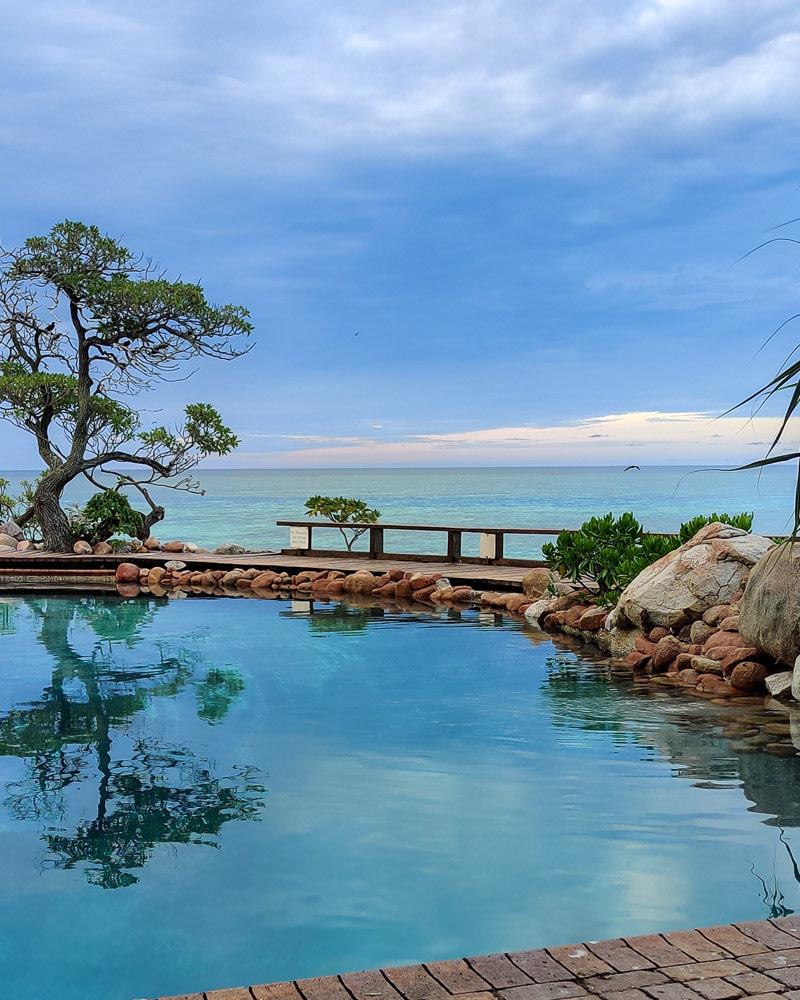 Pool reflections
