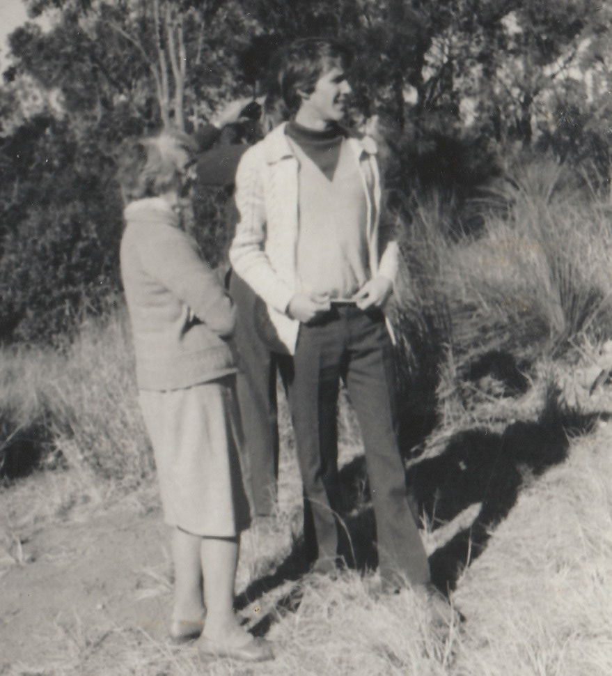 Marie with Geoffrey Cullen,