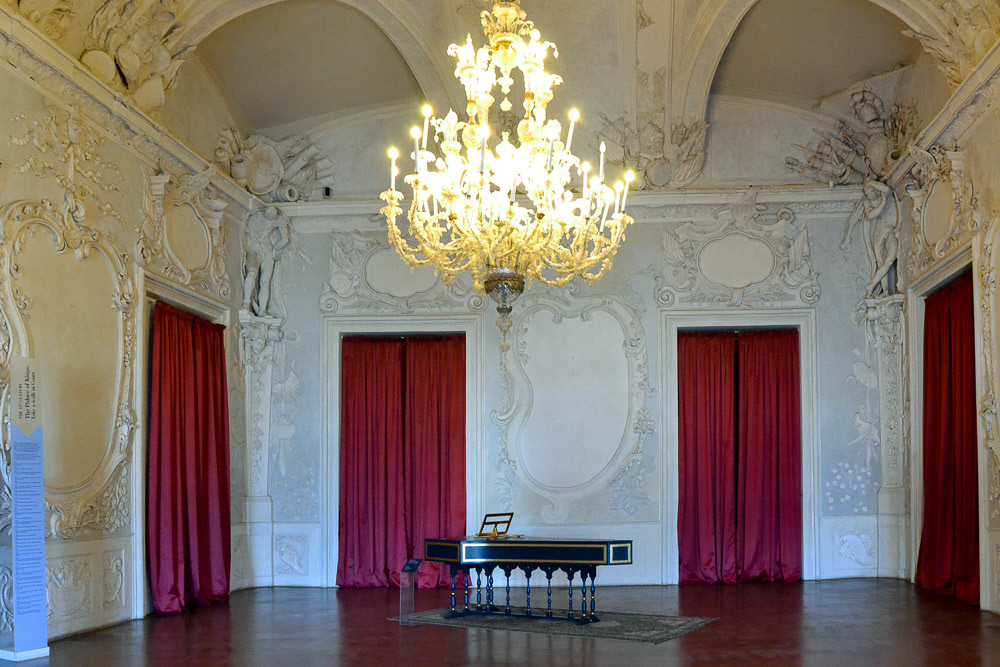 The Royal Palace of Venaria - inside the Kings apartments.