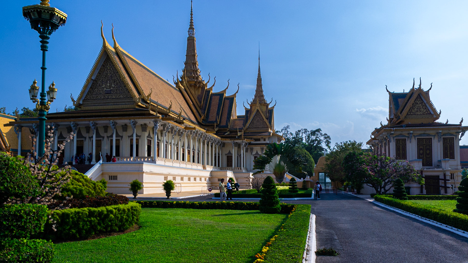 The Throne Hall of the Royal Palace of Cambodia.