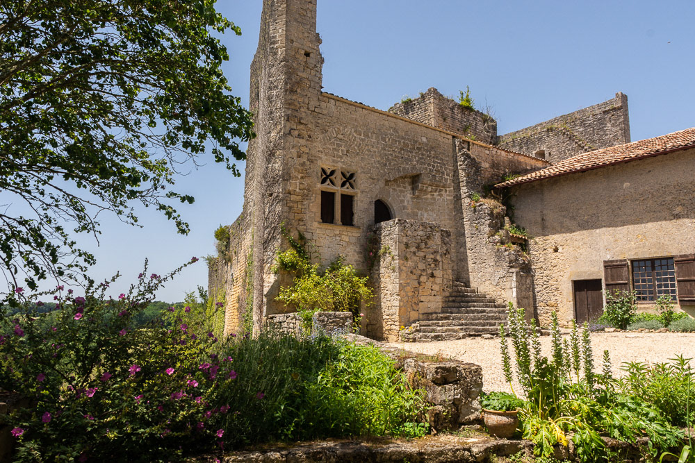 Remnant stone fortifications from the 11th century have been added to over the centuries.