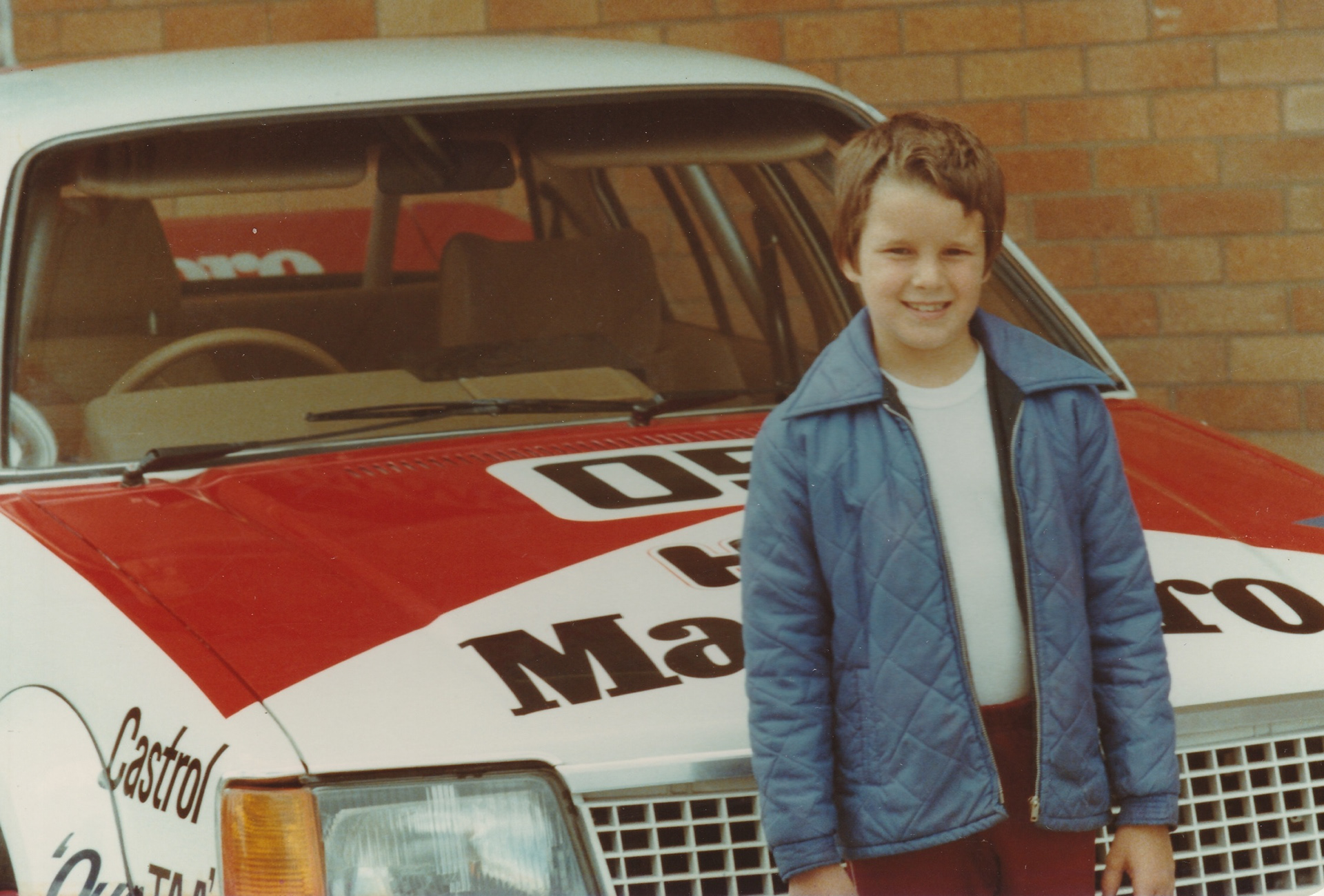 Matt with a Brock Special Vehicle
