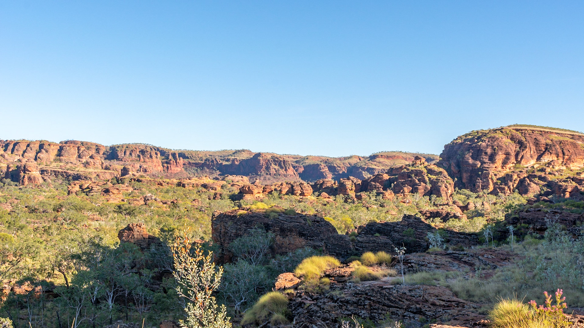 Keep River National Park ........ a mini Bungle-Bungle - a similar geological structure as Purnululu