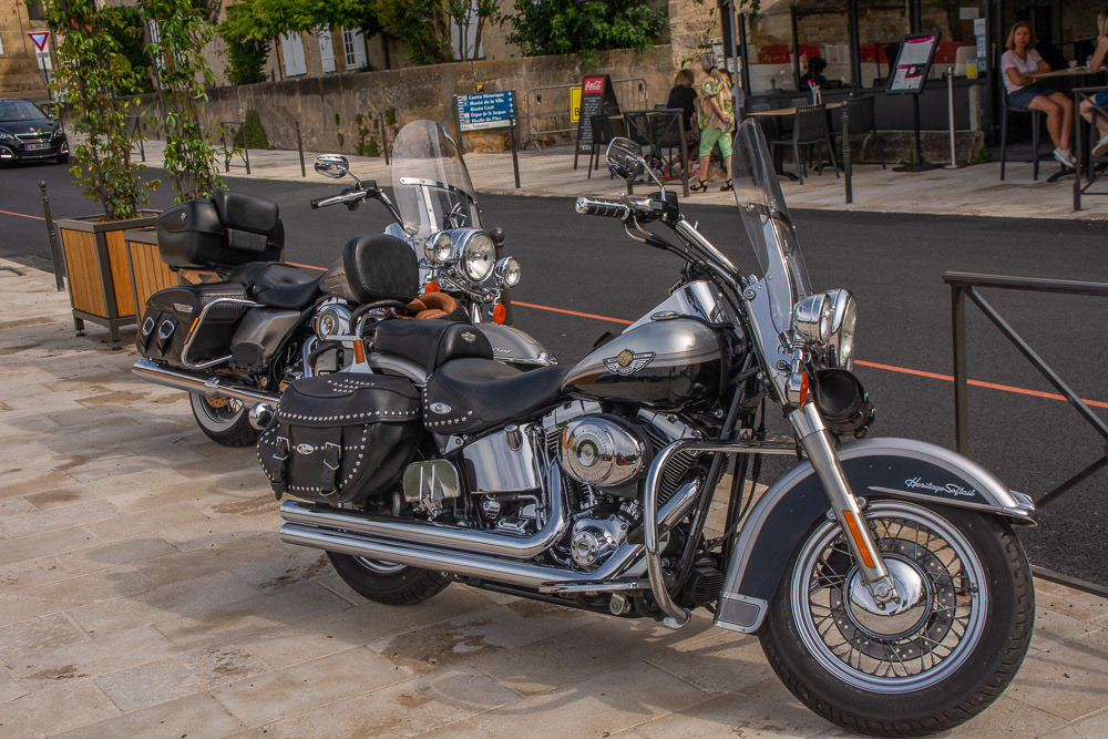 A modern ride in a medieval village.....