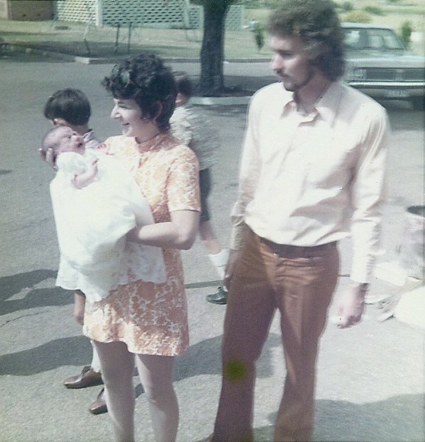 Tracy's christening - St Josephs Neerkol