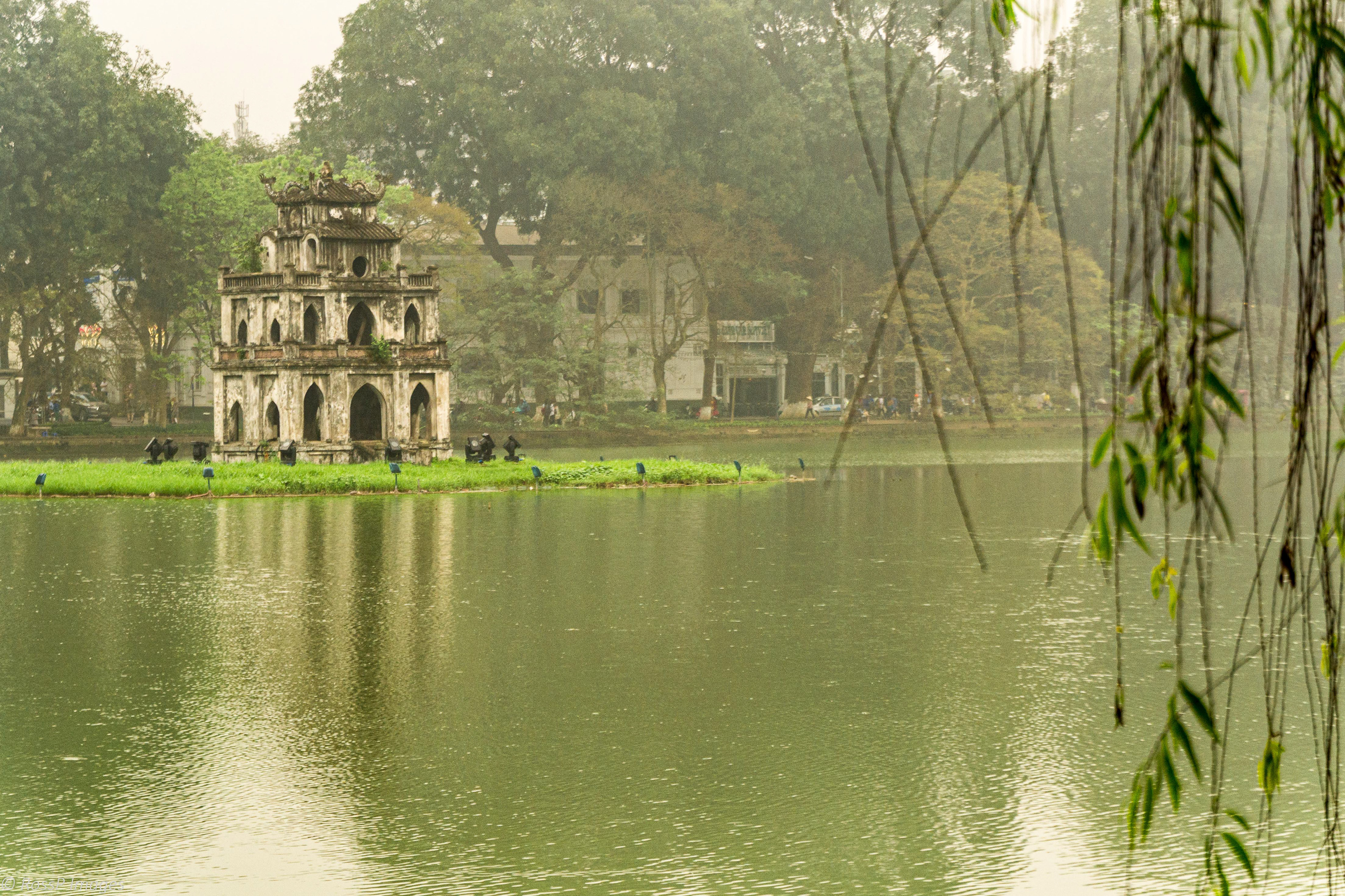 The Tortice Tower, Haon Kiem Lake.