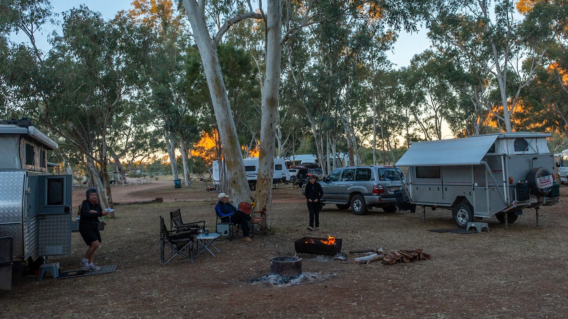 Ross River Resort campground - It is a tourist resort formed around the original Loves Creek Homestead built in the 1890's.