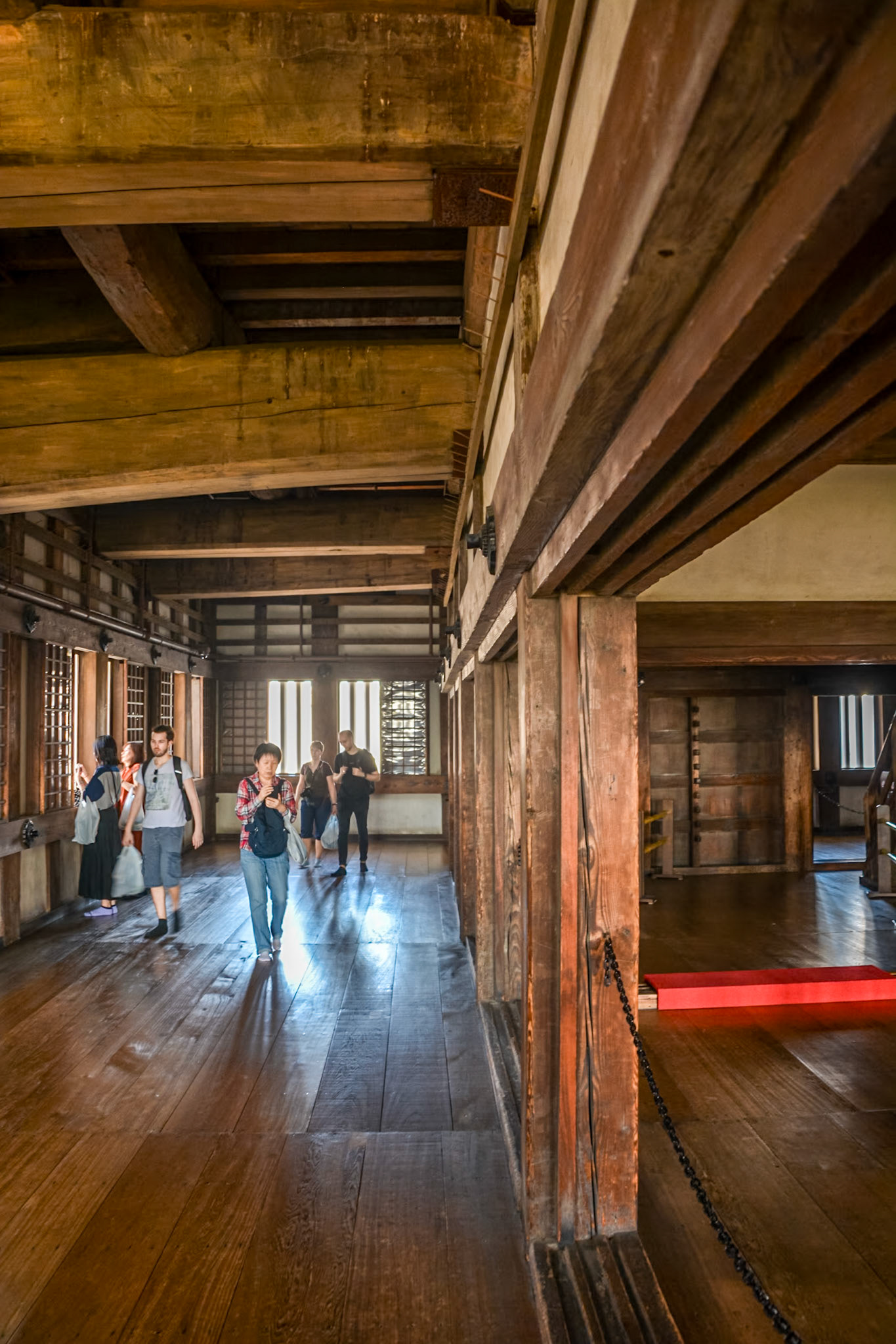 Hallways and internal rooms of the keep.