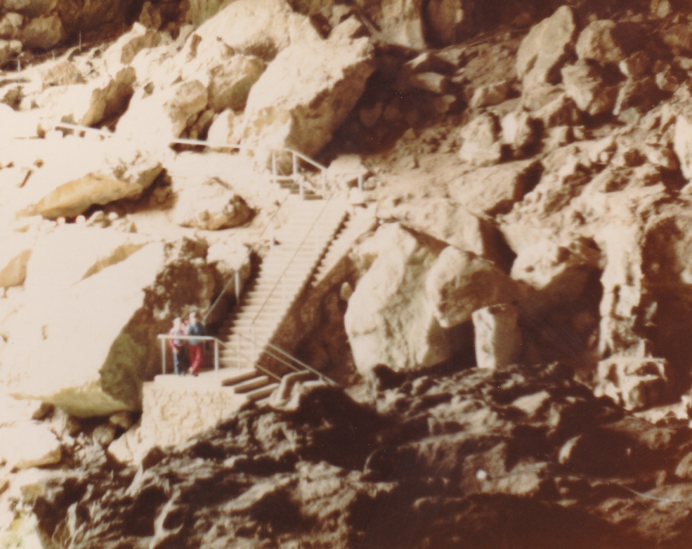 Tracy and Matt Jenolan Caves - 1985
