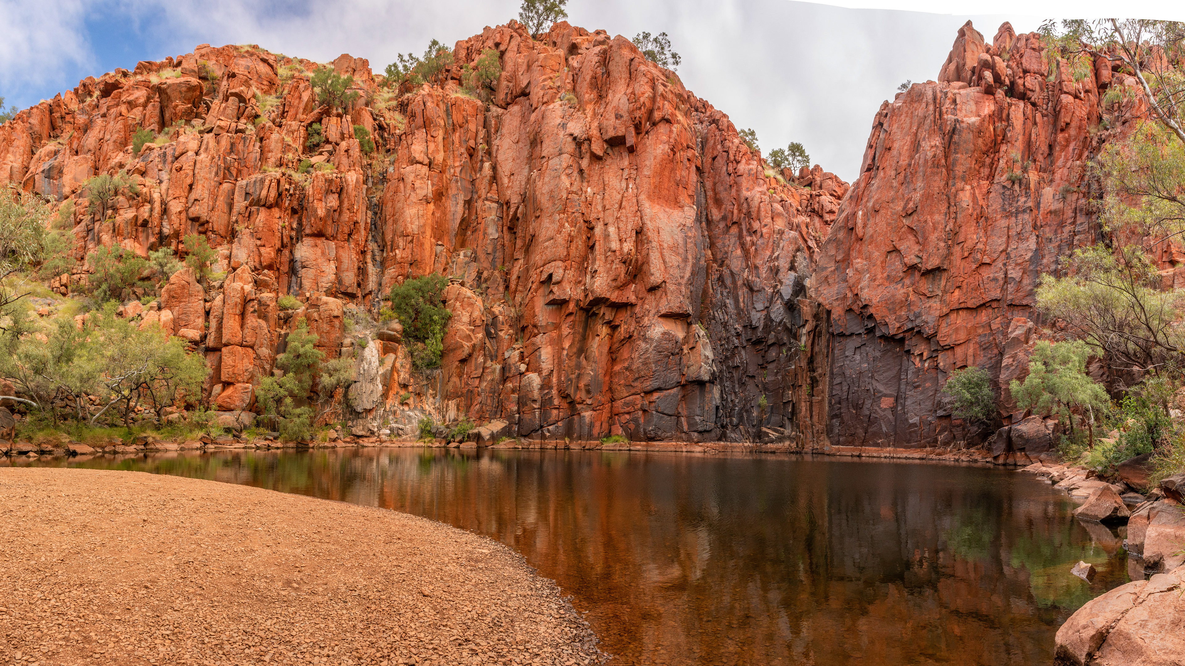 Chichester National Park - a panorama of Python's Pool