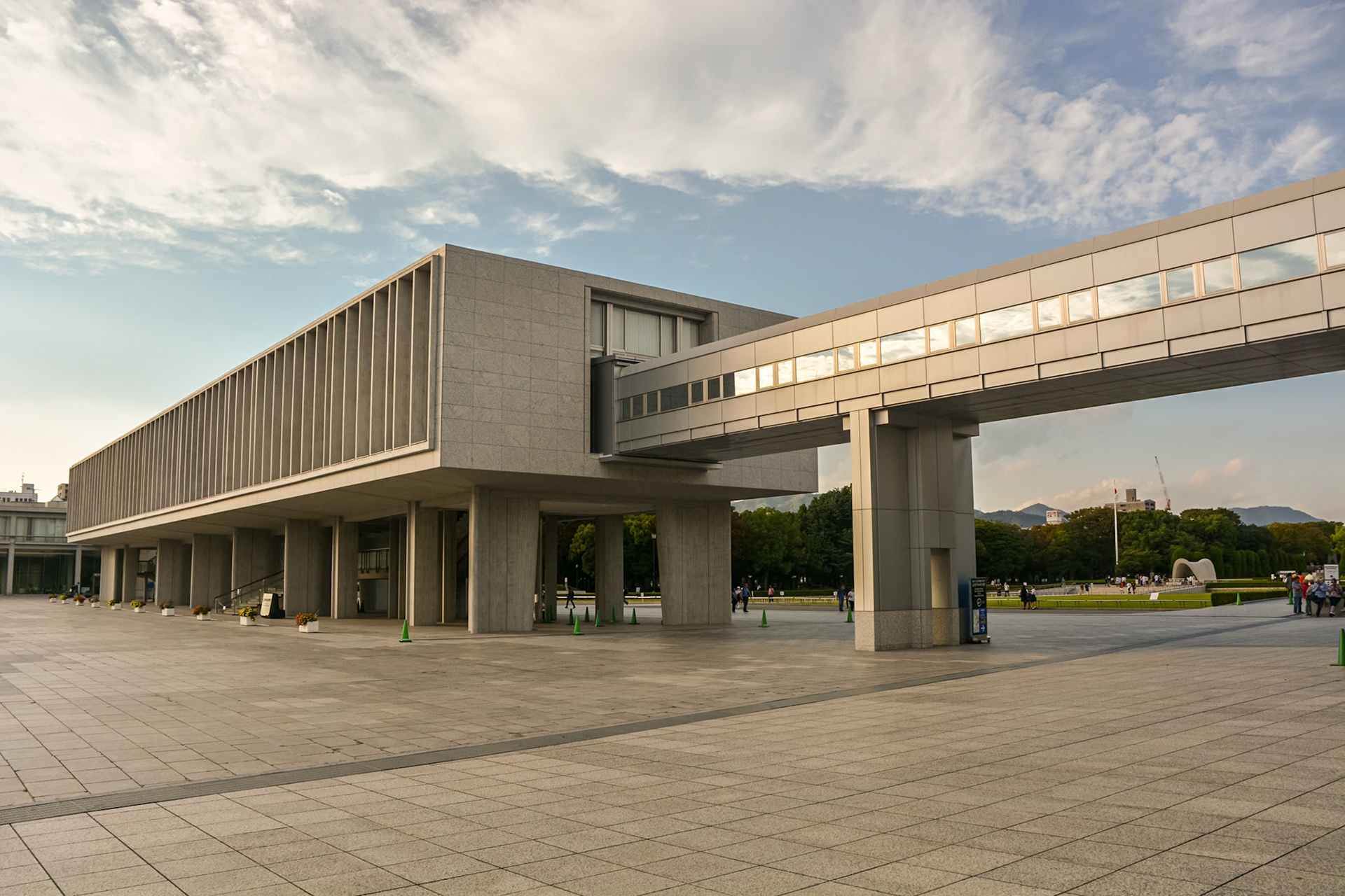 Hiroshima Peace Memorial Museum building.