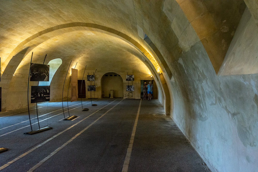 Château des ducs d'Épernon - basemet level.