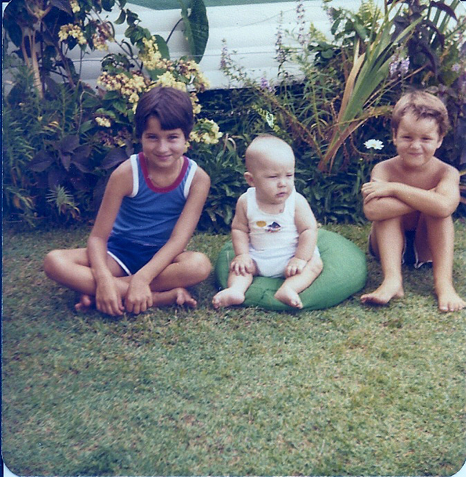 Tracy, Alex and Matt - 1980