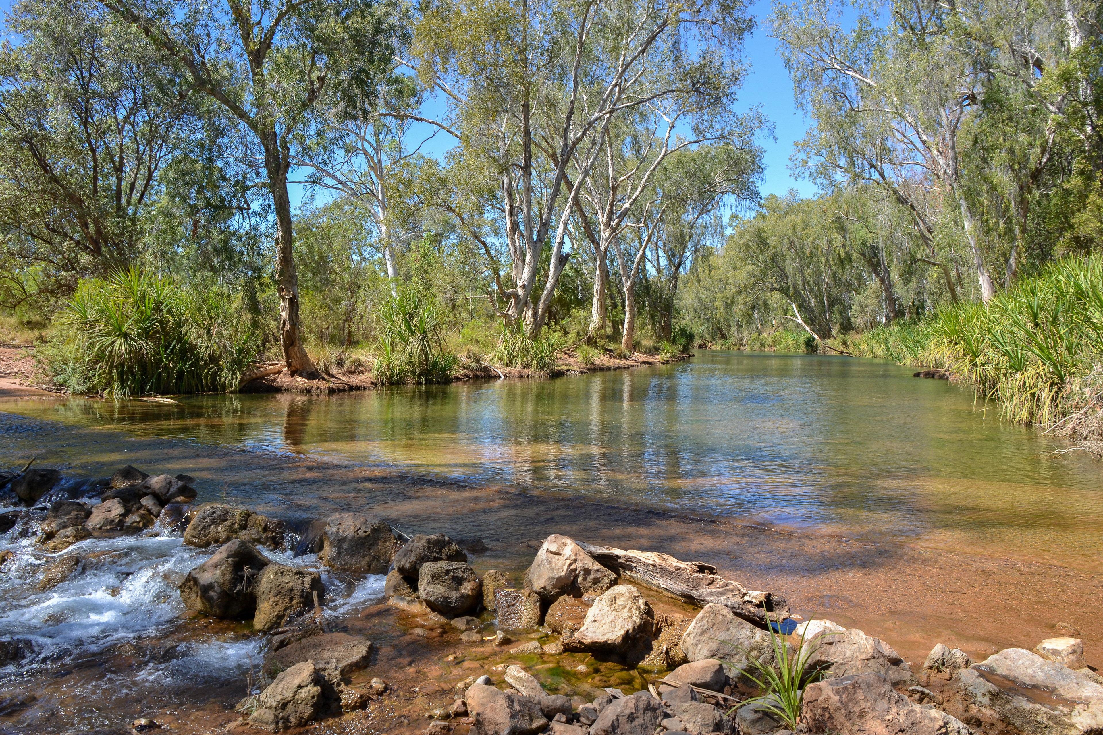 Gregory River crossing near Riversleigh.