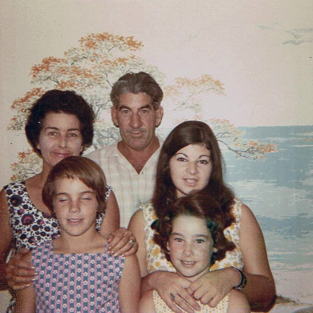 Bill with Pat, Cheryl Julie and Leanne