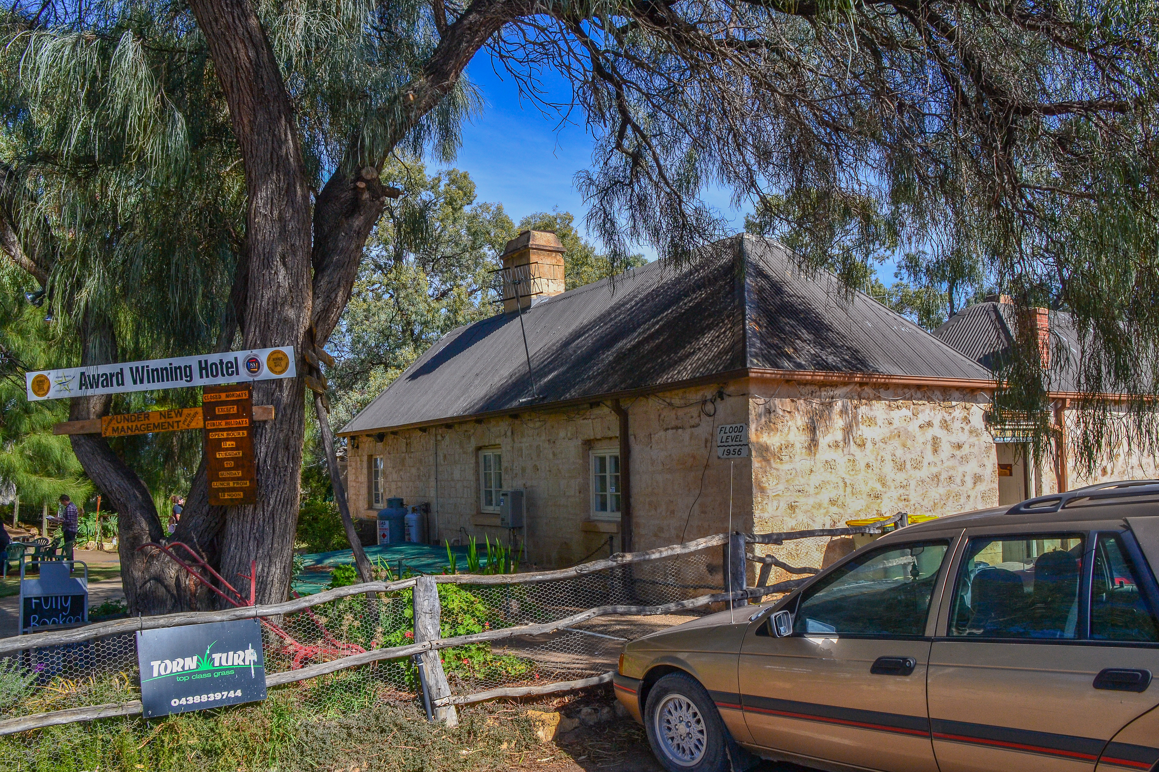 Originally a convenient watering place and camp site for the overlanders and drovers operating between New South Wales and the colony based on Adelaide in the early 1800s.