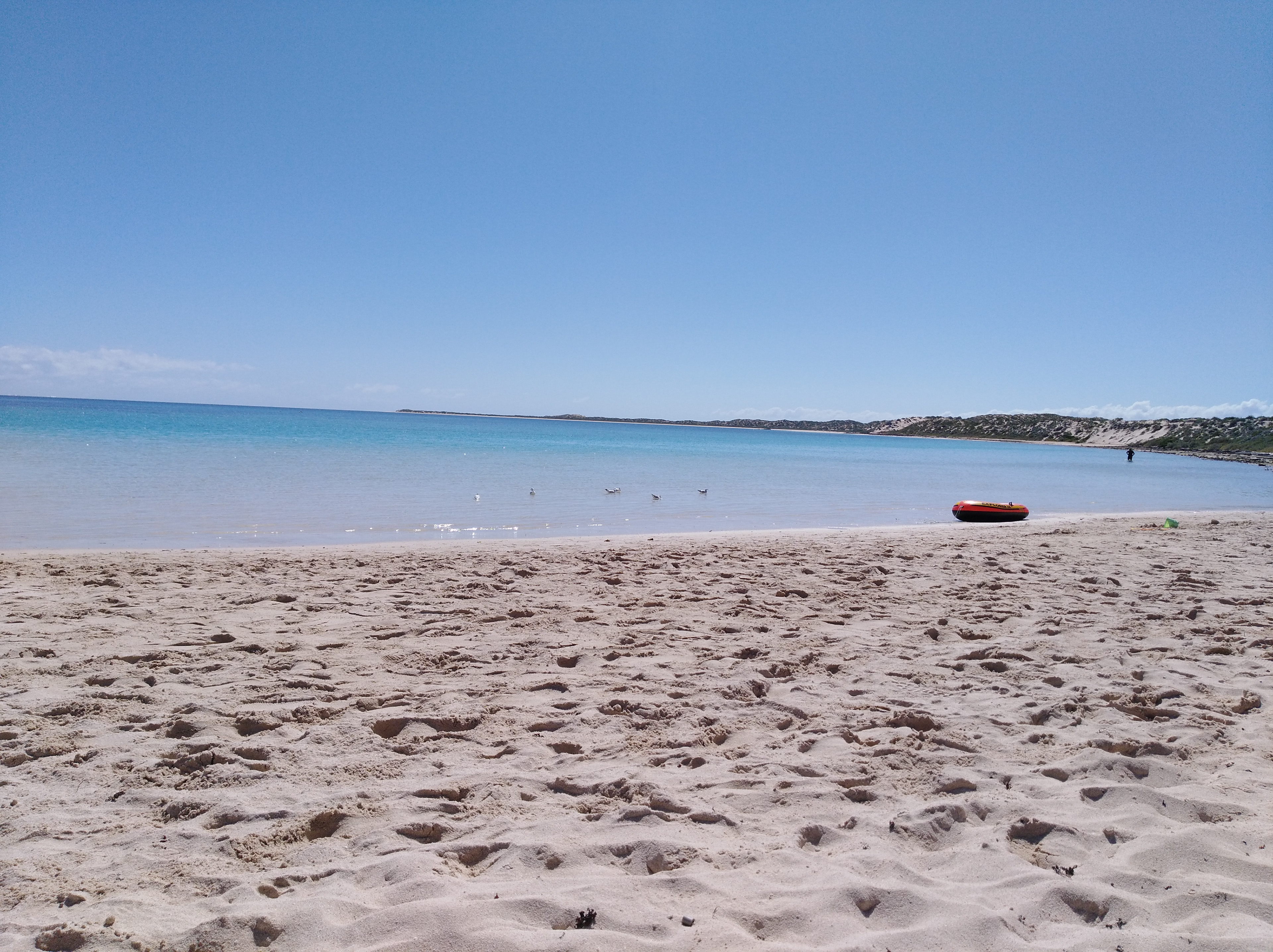 Coral Bay - snorkeling paradise below