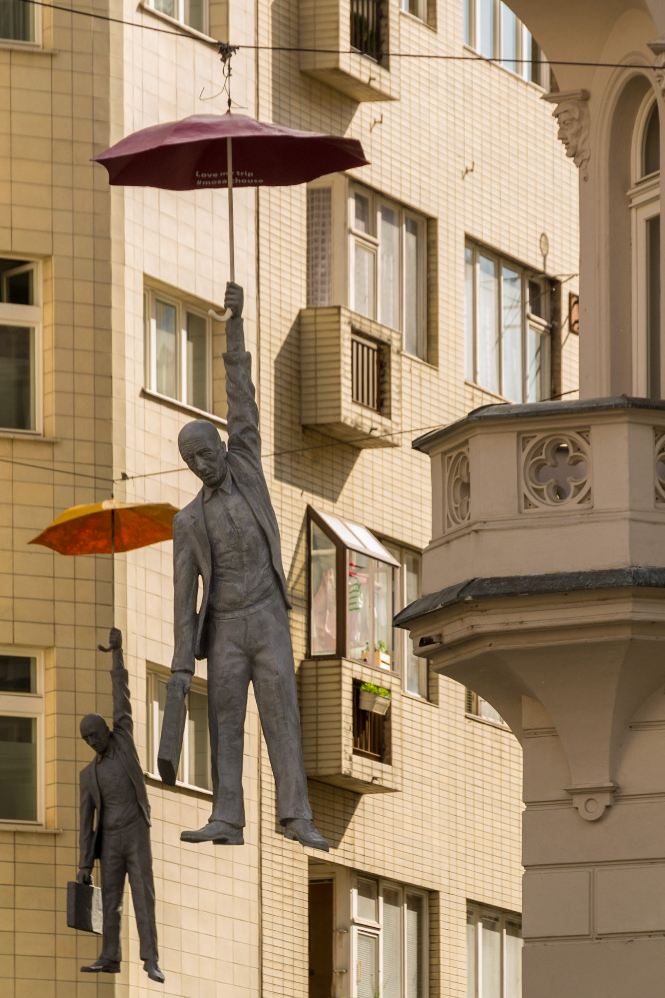 Umbrella Man -Outside the bar La Loca. He's not there all the time though, but he'll be there when you're least expecting him.