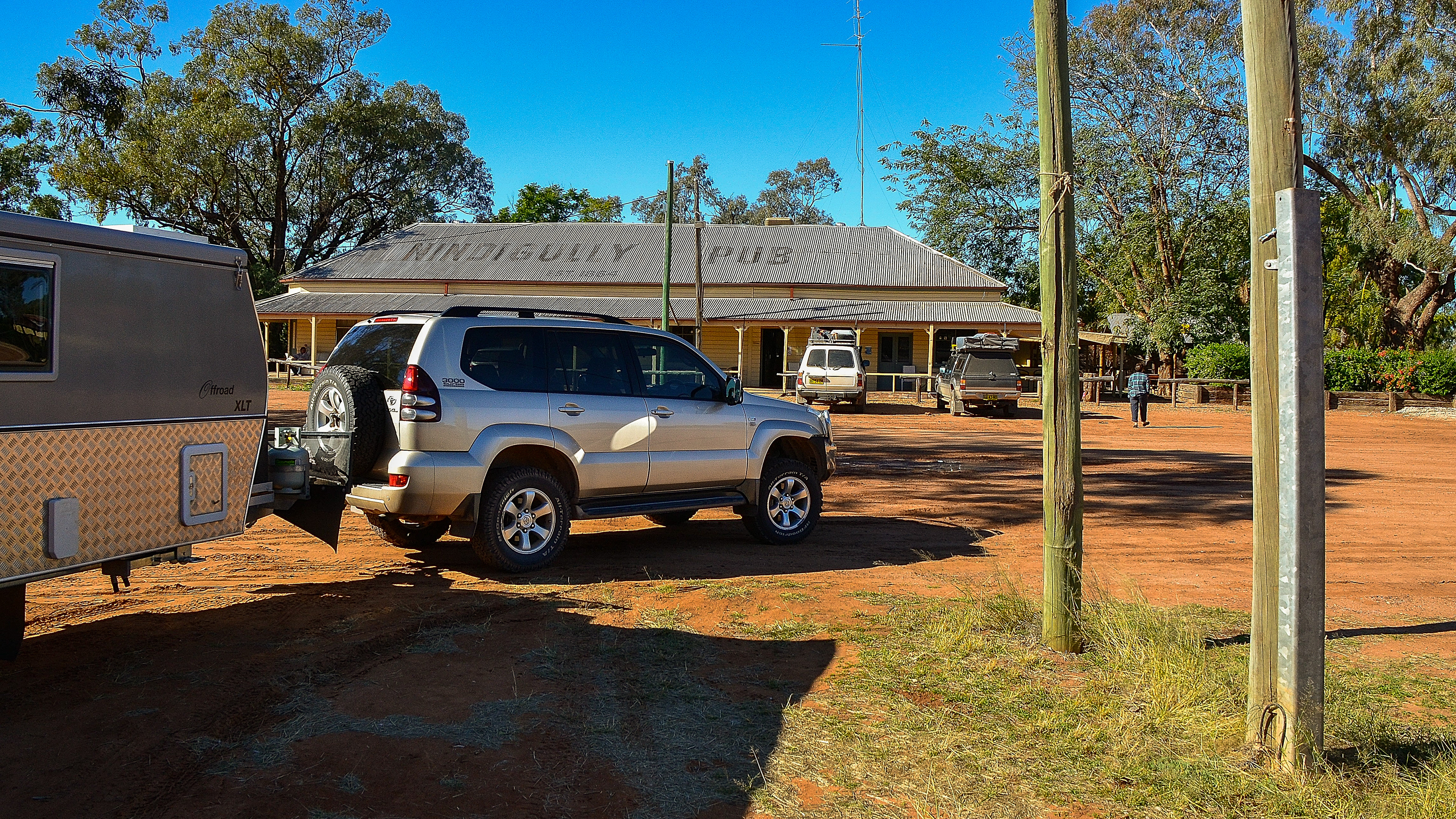 Nindigully Pub a popular camping spot.