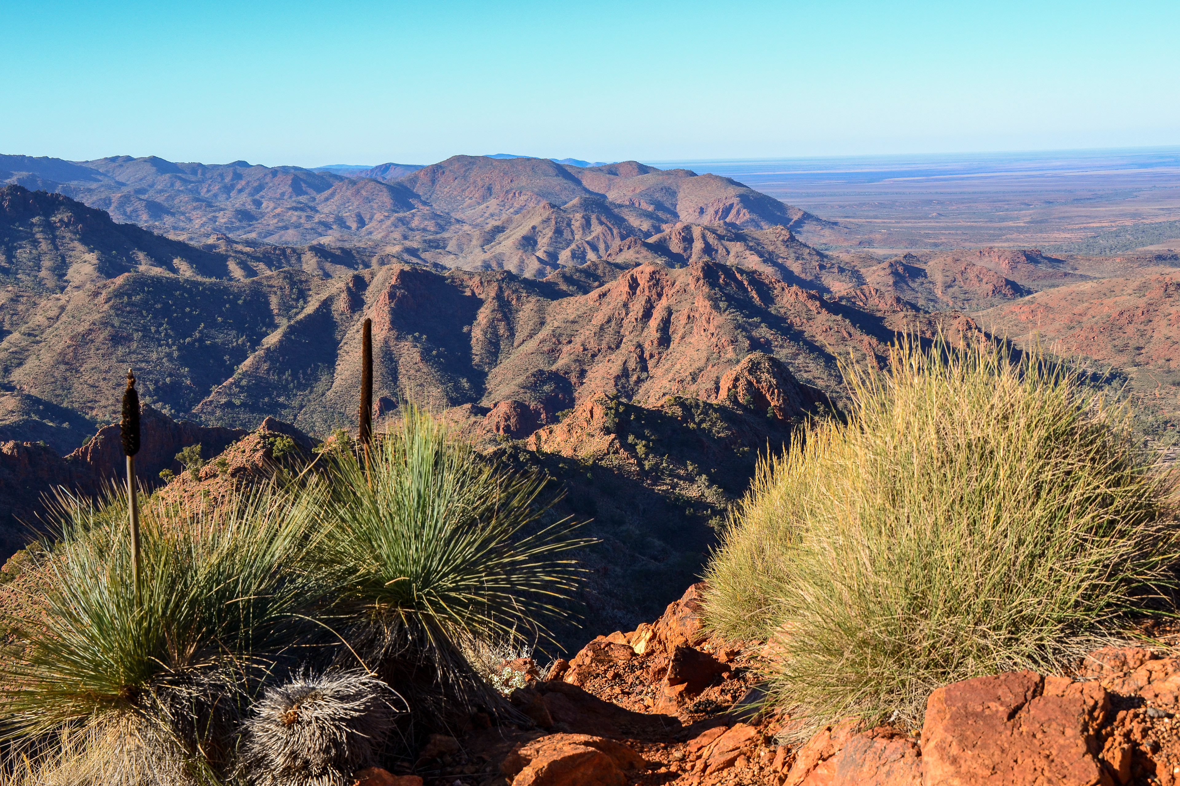 The amazing landscape encountered along our journey becomes breathtakingly spectacular from this vantage point.