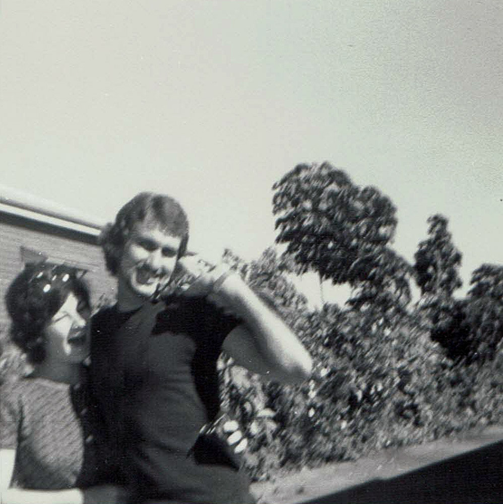 Cheryl and Ross, the courting days - May 71