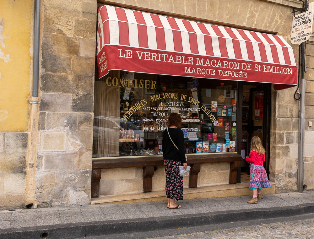 Macarons - a specialty of Saint-Émilion since the Urseline sisters developed the recipe in 1620.