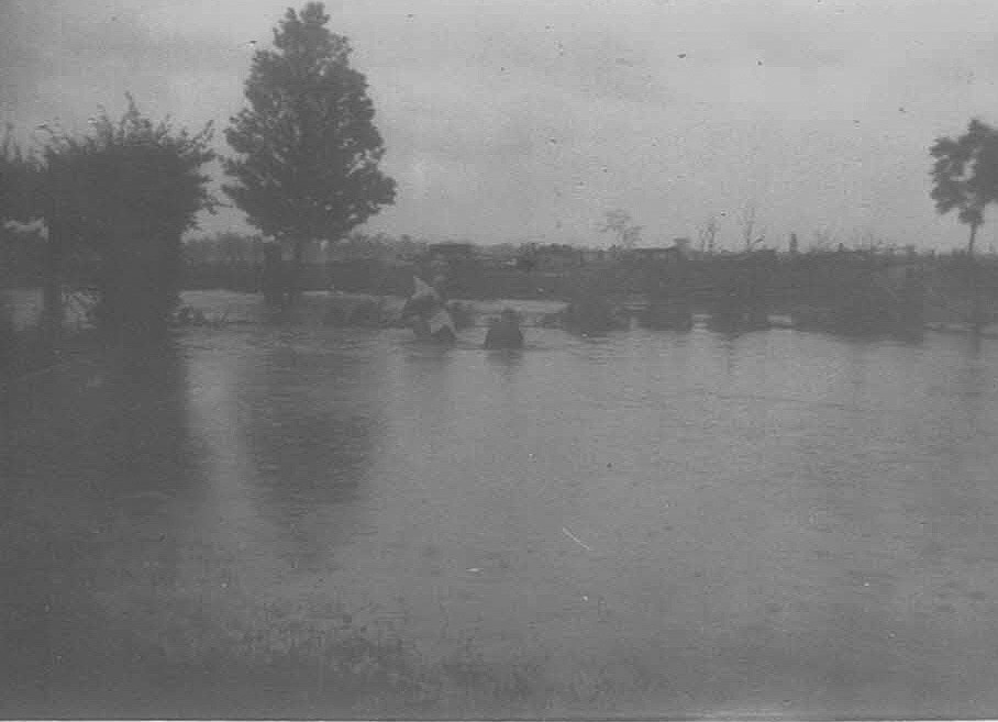 Callide Cree floodwaters.