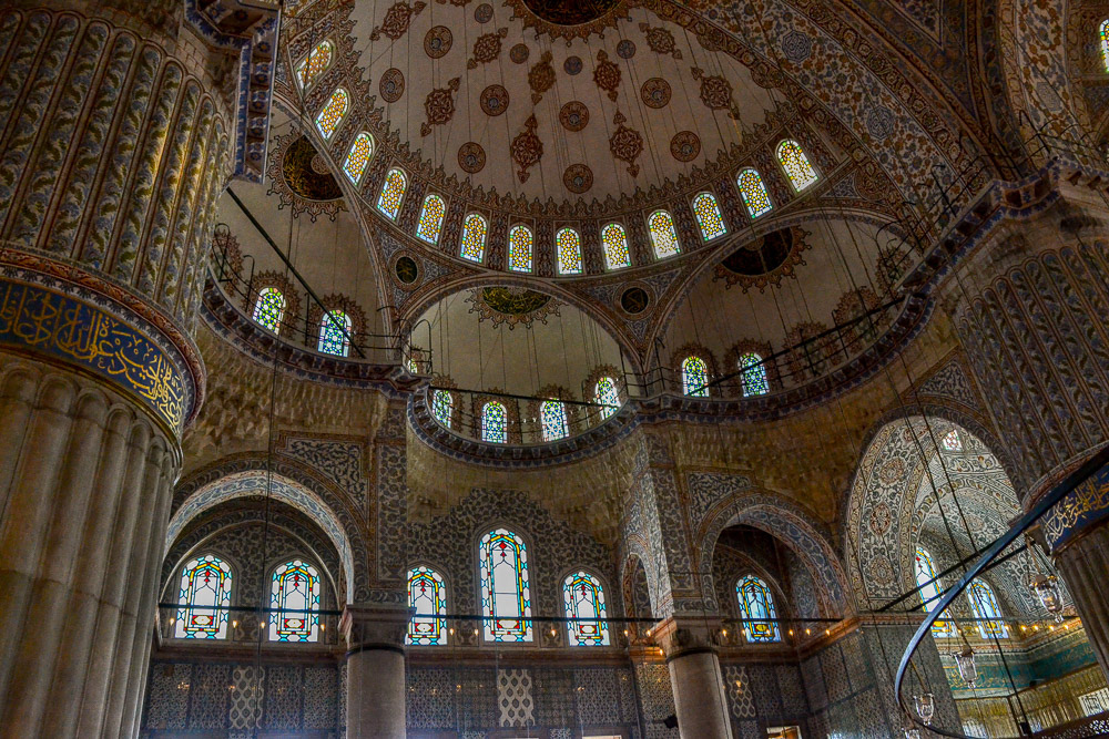 Another of the massive domes supported by secondary domes and giant columns.