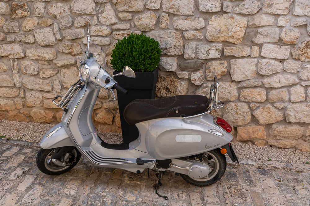 Band aid for a Vespa....