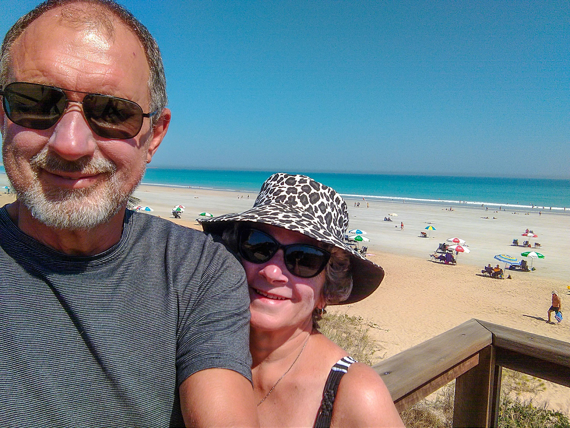 Cable Beach selfie