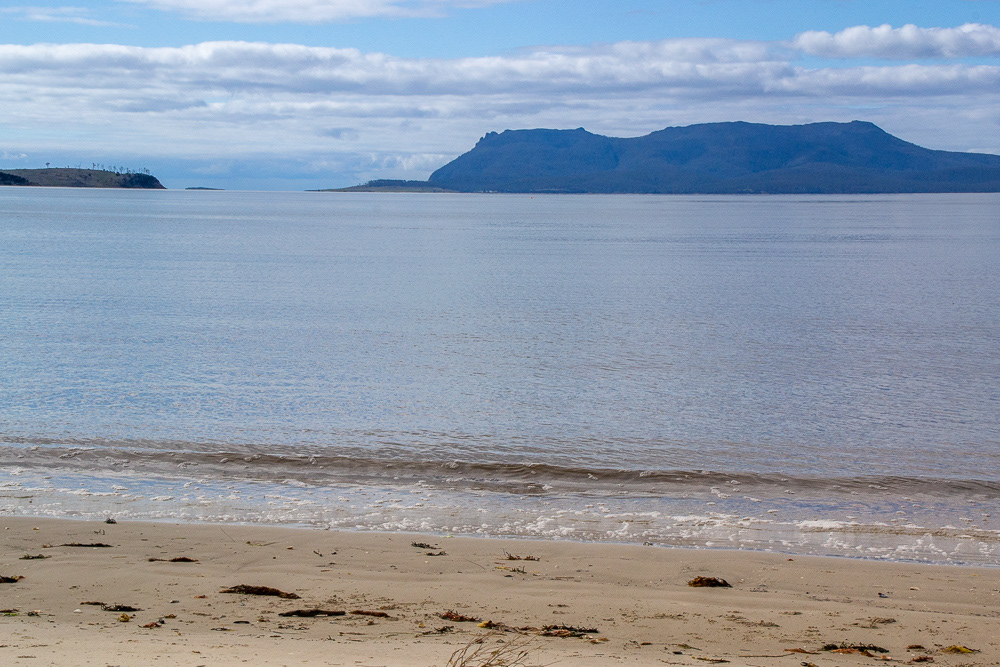 Maria Island tantalisingly close in the distance....