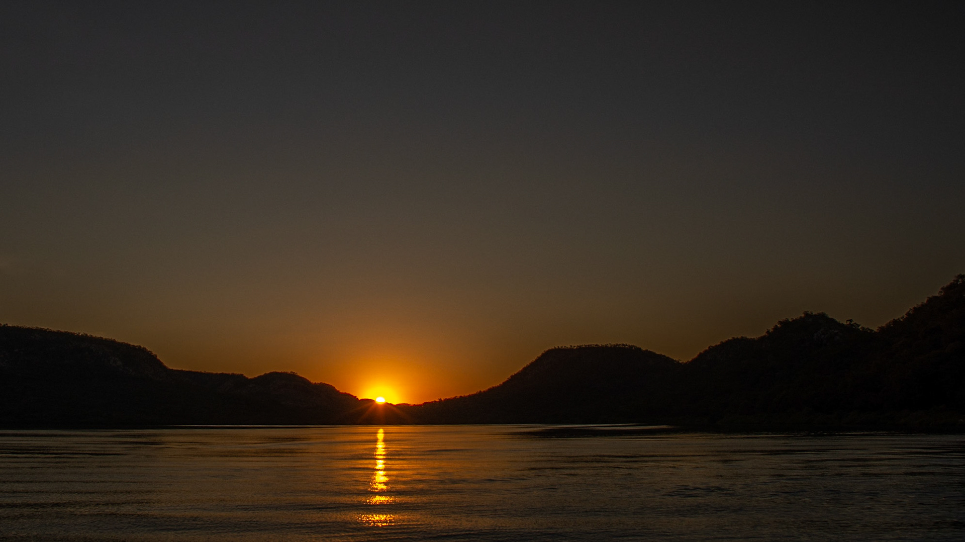 The sun sets on a memorable day
