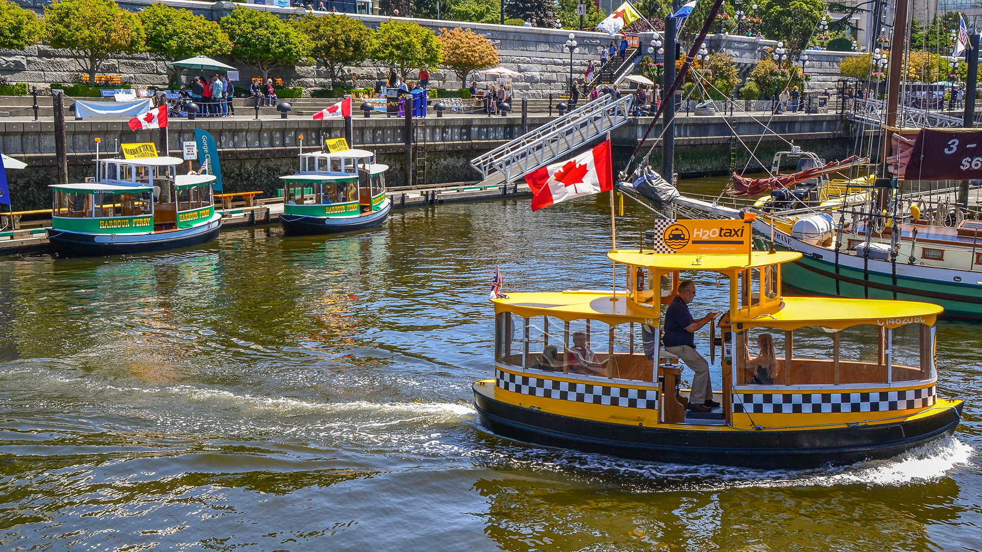 Water taxi - Inner Harbour and James Bay.