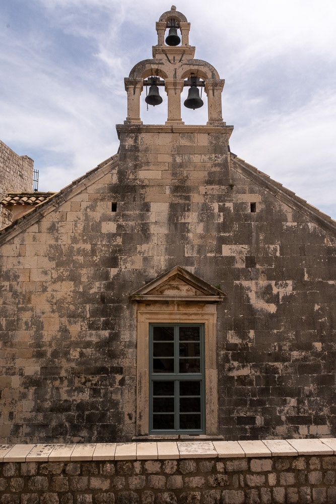 The Church of Our Lady of Mt Carmel in the Old Town Dubrovnik.