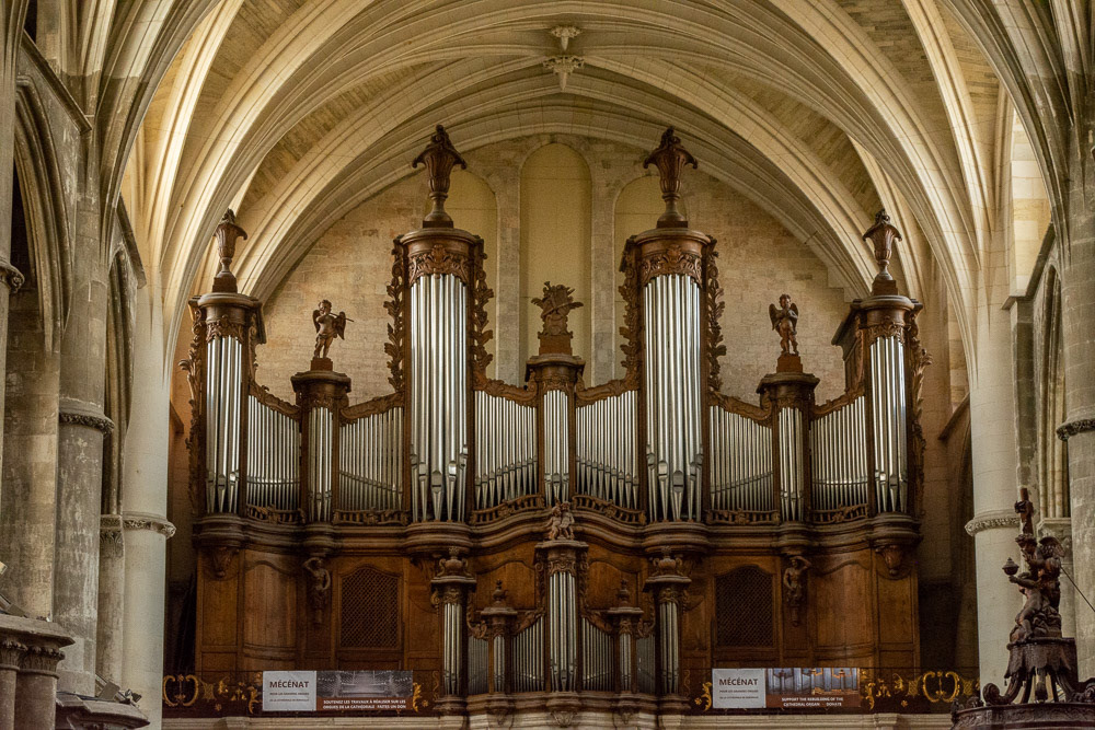 Bordeaux Cathederal, the Grand Organ.