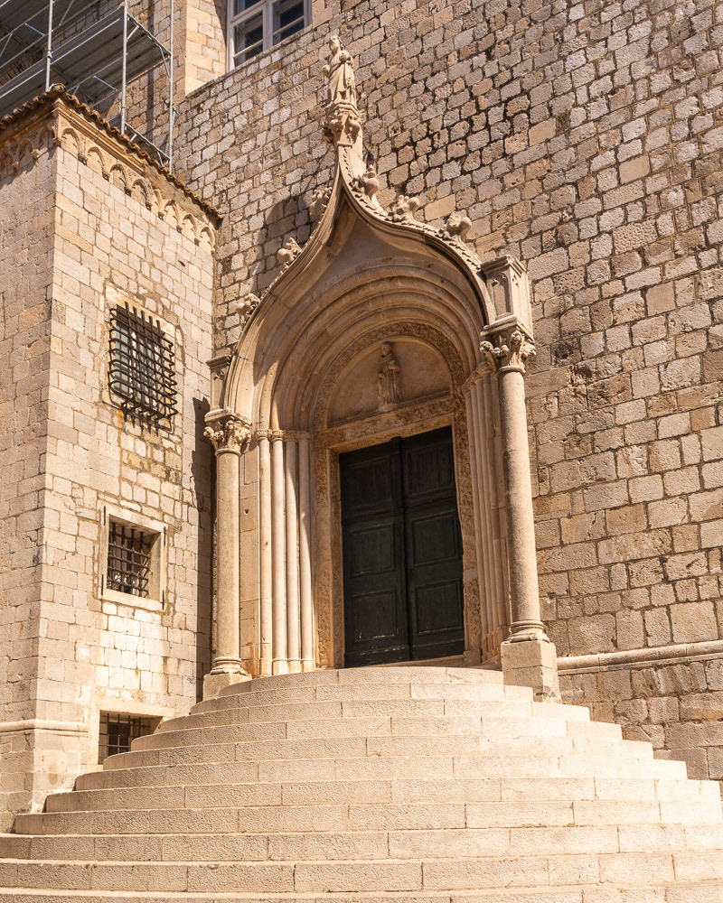 Entrance into the Dominican Monastry, now a museum.
