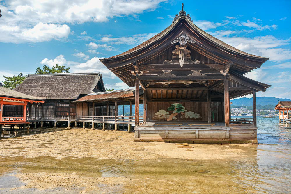 Itsukushima Shrine, Noh stage.