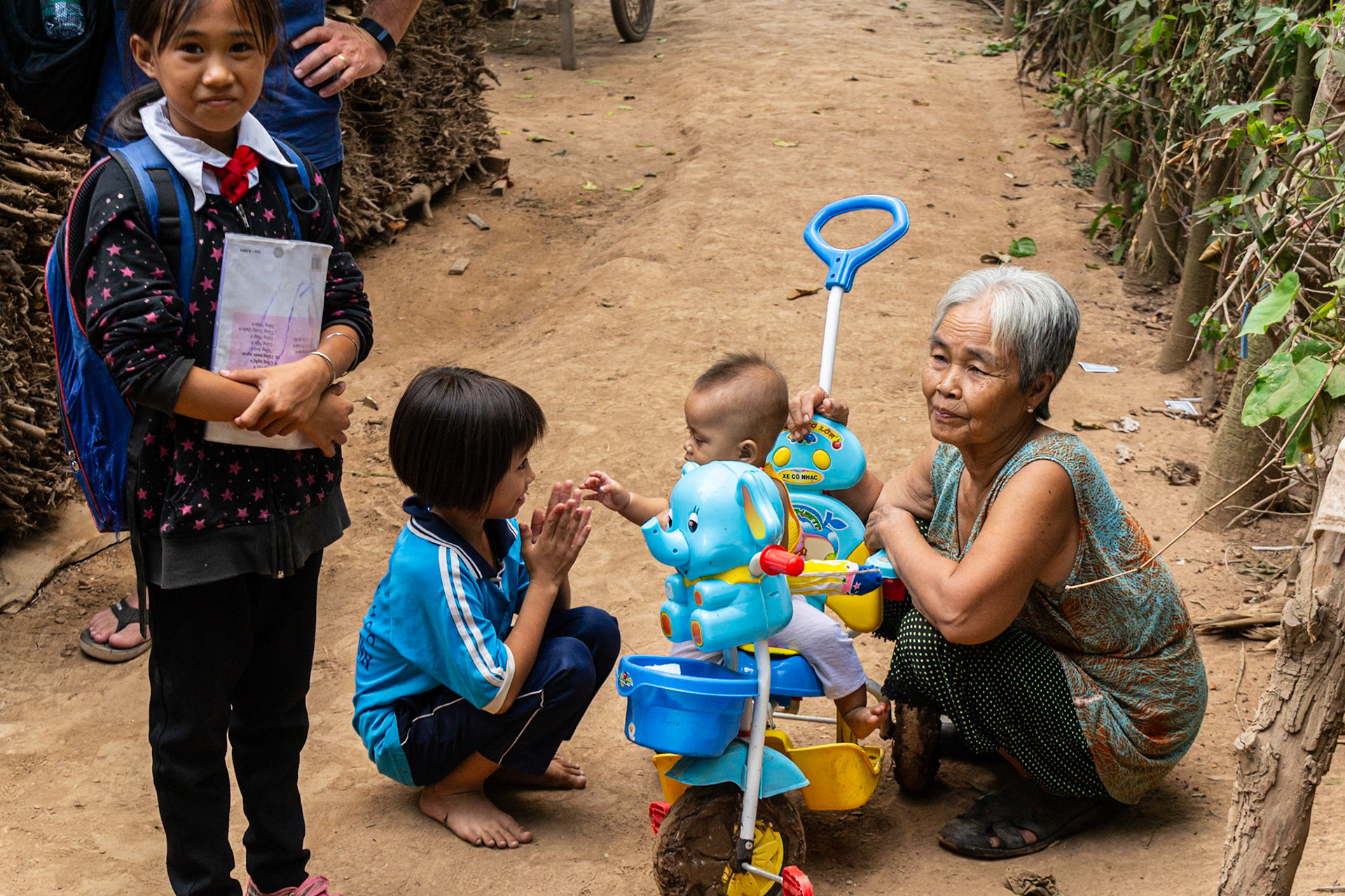 We visit local farming family to gain an insight into their daily lifestyle.