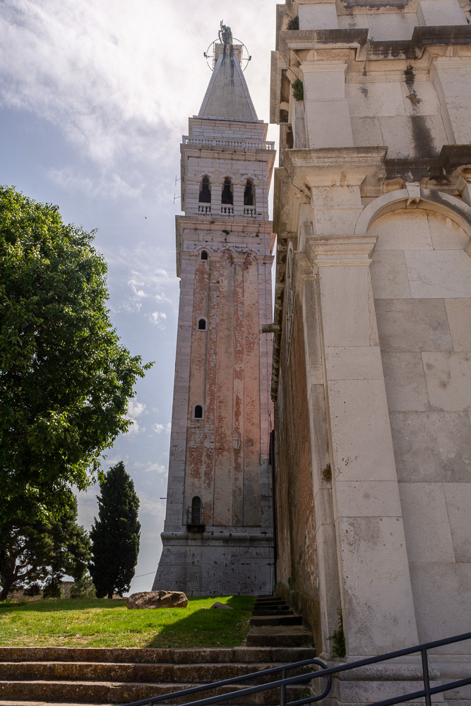 The bell tower resembles the tower of St Mark's Basilica in Venice. It was built during 1654–1680.