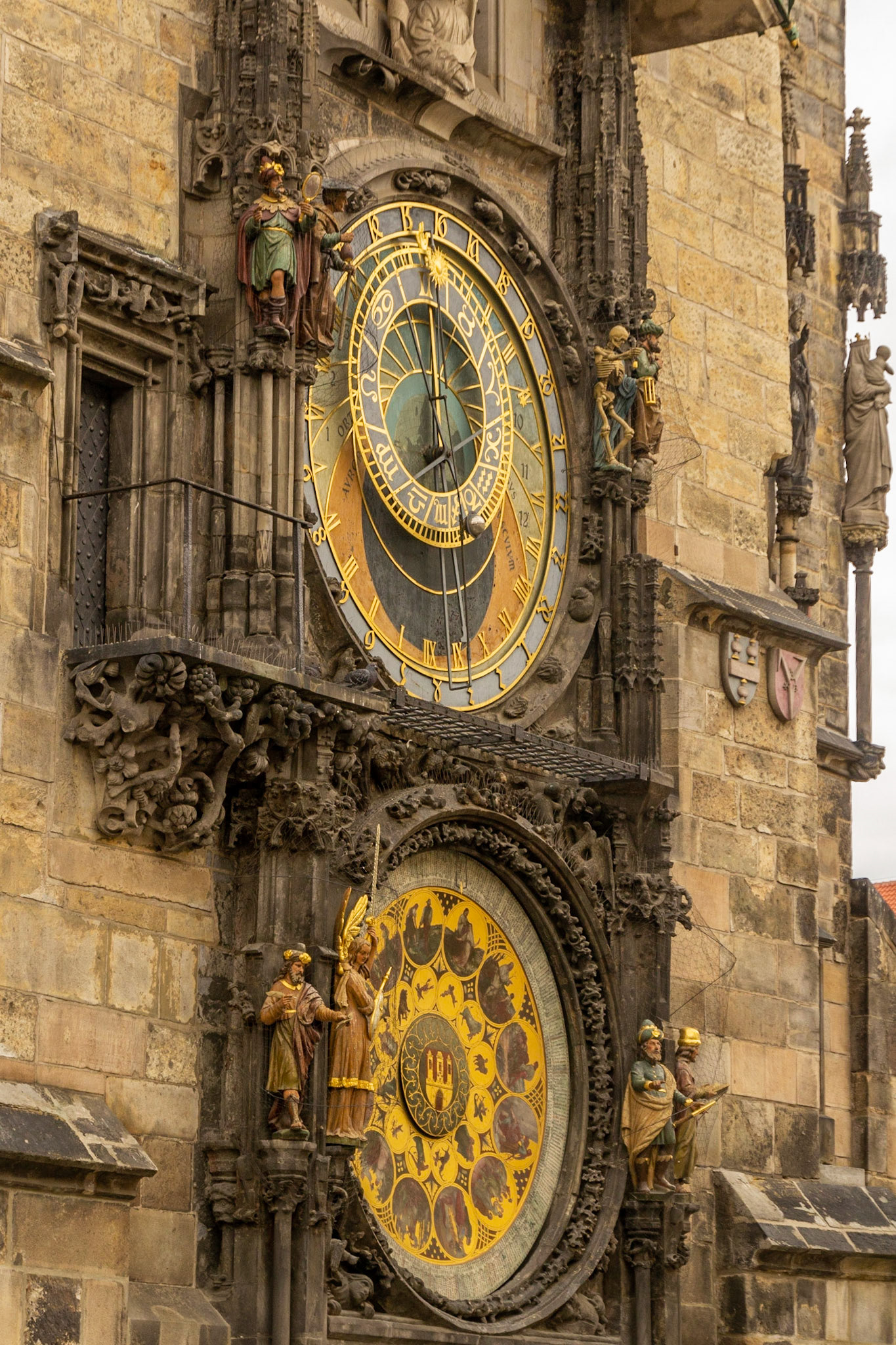 The Old Town Hall's Astronomical Clock is an intriguing timepiece