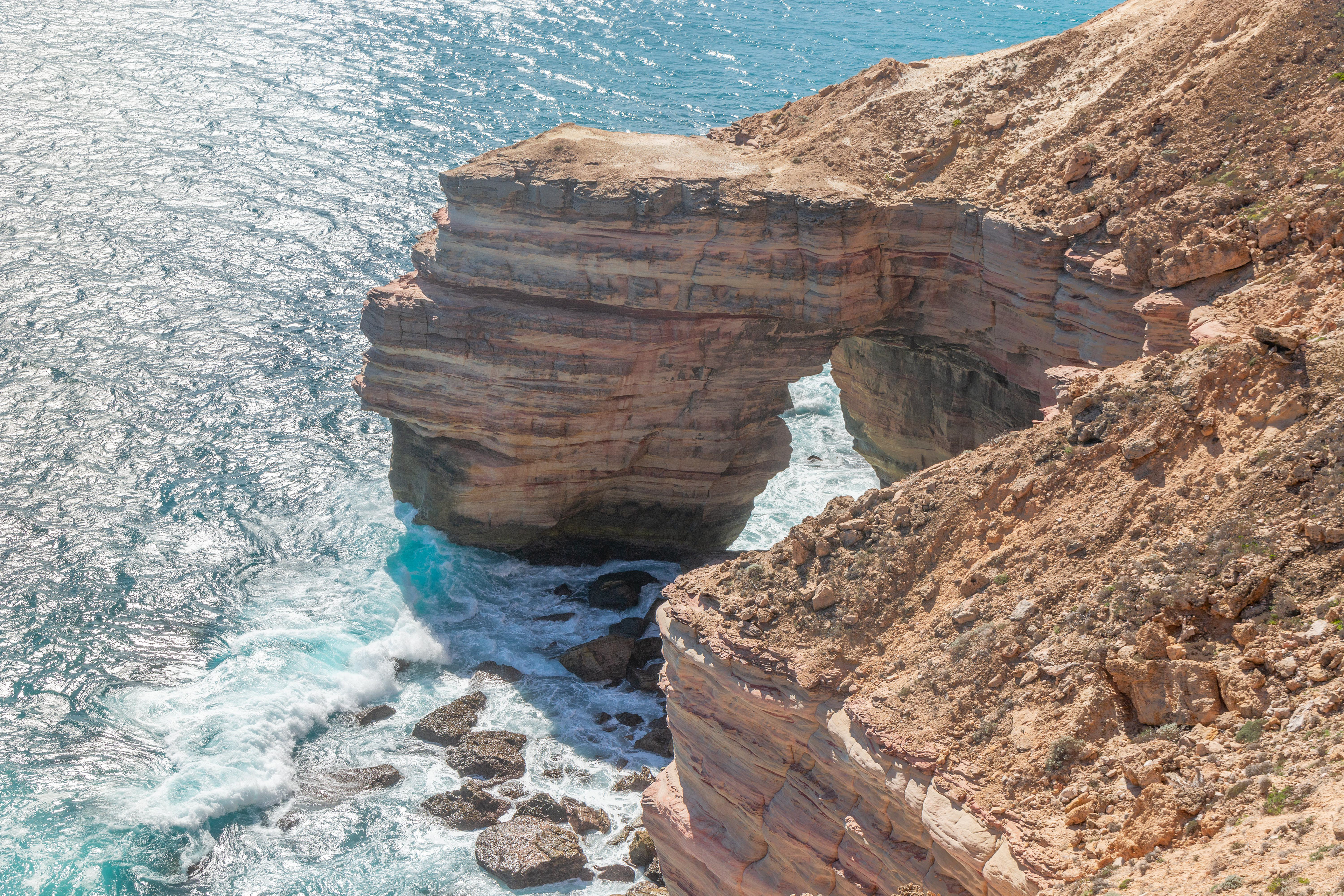 Kalbarri - the natural bridge.