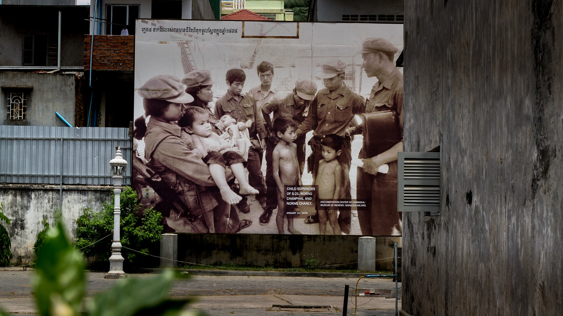 Child survivors of the notorious S-21 prison.